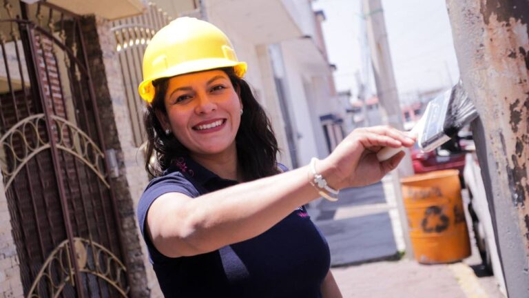 Mejora Lupita Cuautle la imagen urbana de espacios públicos