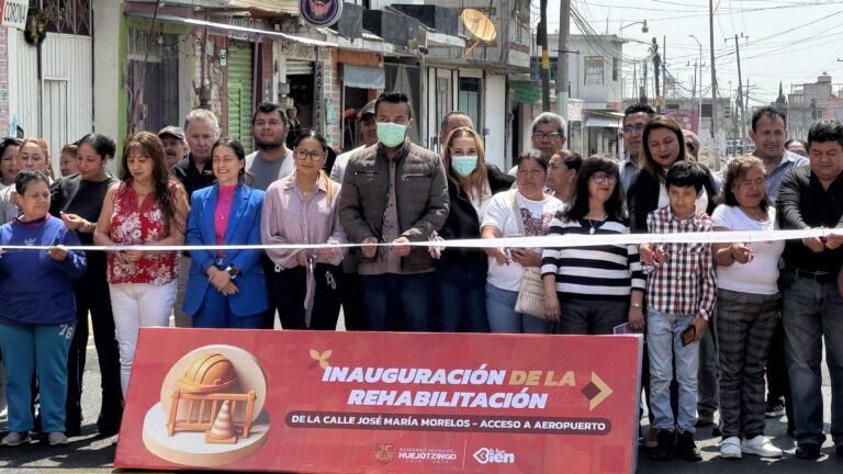 Huejotzingo es“un municipio chingón”, entregan relaminación del bulevar Aeropuerto