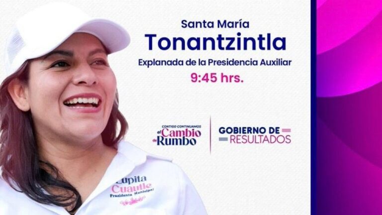 Lupita Cuautle rendirá informe trimestral de resultados