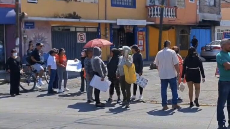 Vecinos de Mayorazgo y la Popular se manifiestan para exigir suministro de agua