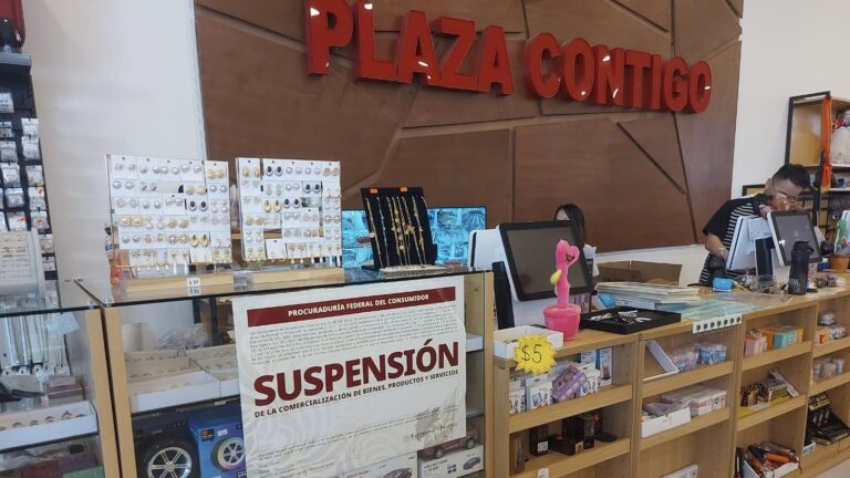 Profeco inmoviliza más de 4 mil productos en Plaza Contigo