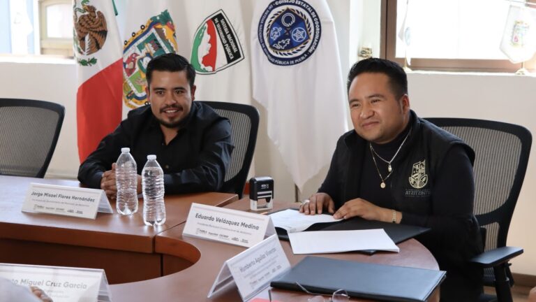 Firma de convenio de Evaluaciones de Control de Confianza