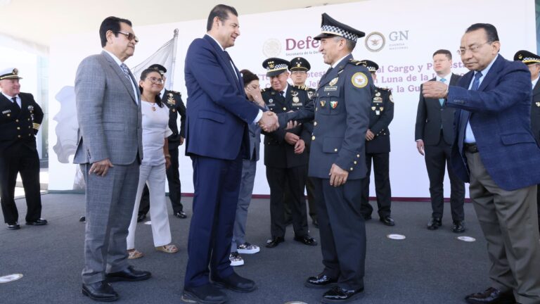 Rinde protesta coordinador territorial de la Guardia Nacional Región Centro