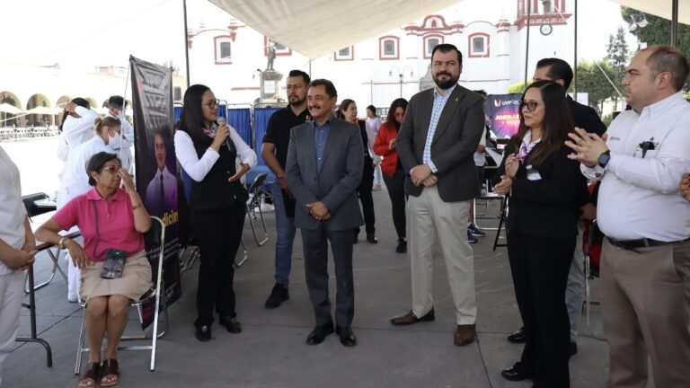 Gobierno de San Pedro Cholula y UVP realizan Jornada de Salud y Asesoría Jurídica en beneficio de la ciudadanía