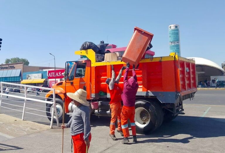 Opera con normalidad servicio de recolección de basura del 1 al 5 de mayo
