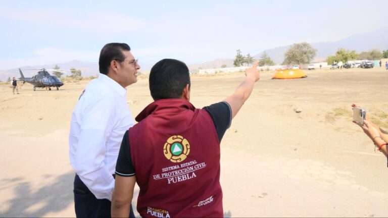 Con una efectividad del 100 por ciento, Gobierno de Puebla atiende incendios