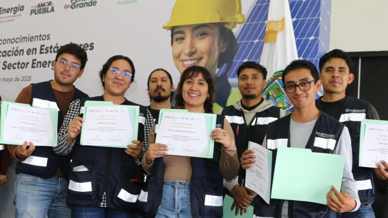Puebla avanza en el sector energético con talento certificado