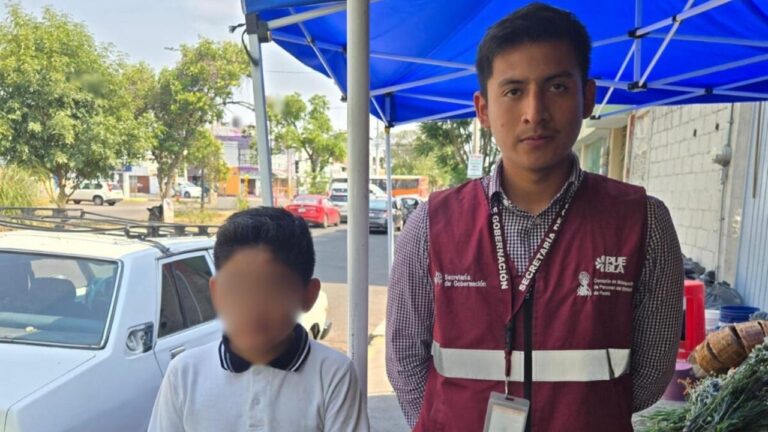 Localiza Comisión de Búsqueda de Puebla a menor reportado como desaparecido