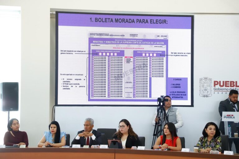Sólo con el voto el poder judicial servirá al pueblo: Armenta