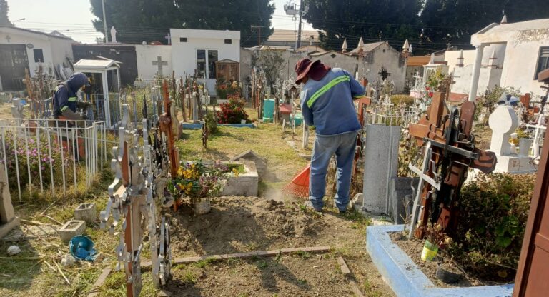 Gobierno de Cholula alista panteones para conmemorar el Día de las Madres