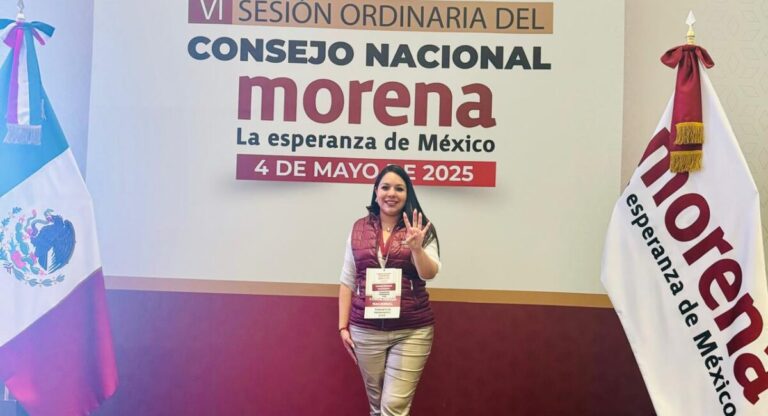 Tonantzin Fernández Díaz respalda avances éticos en el VI Consejo Nacional de MORENA