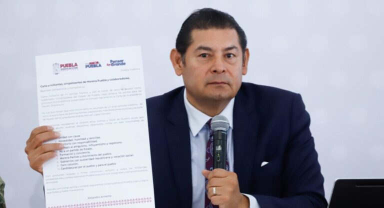 Puebla respalda postura diplomática de la presidenta Sheinbaum frente a Gobierno de Trump