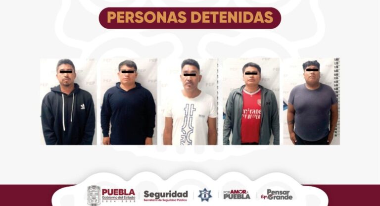 Desarticula SSP a grupo presuntamente dedicado al robo a transporte de carga
