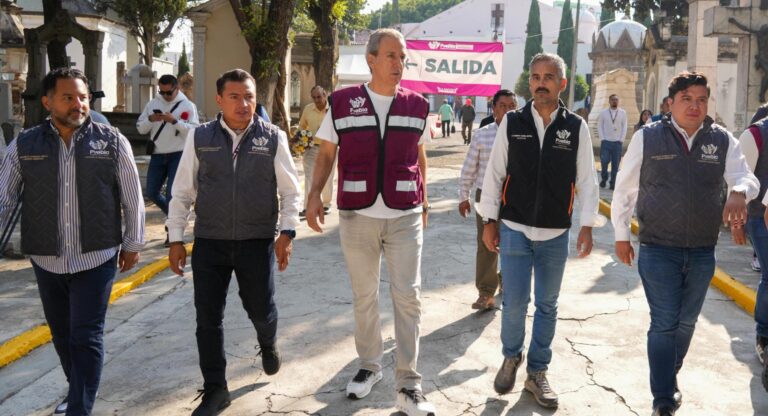 Arranca Gobierno de la Ciudad operativo por el Día de las Madres en Panteón Municipal