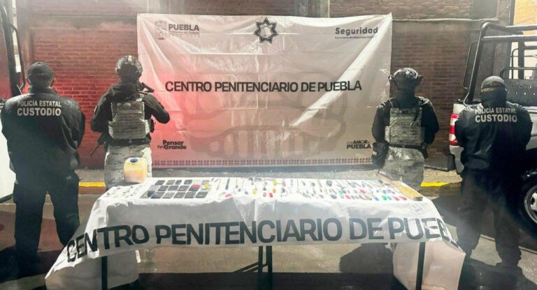 Supervisa SSP espacios del centro penitenciario de Puebla