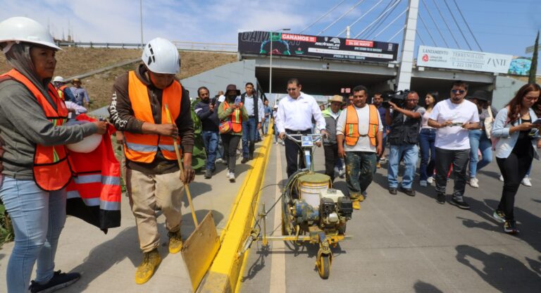 Puebla se transforma con trabajo comunitario y seguridad: Armenta