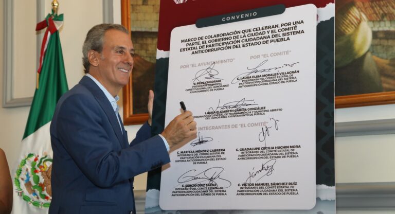 Firma Pepe Chedraui Convenio de Colaboración con el Comité Estatal de Participación Ciudadana