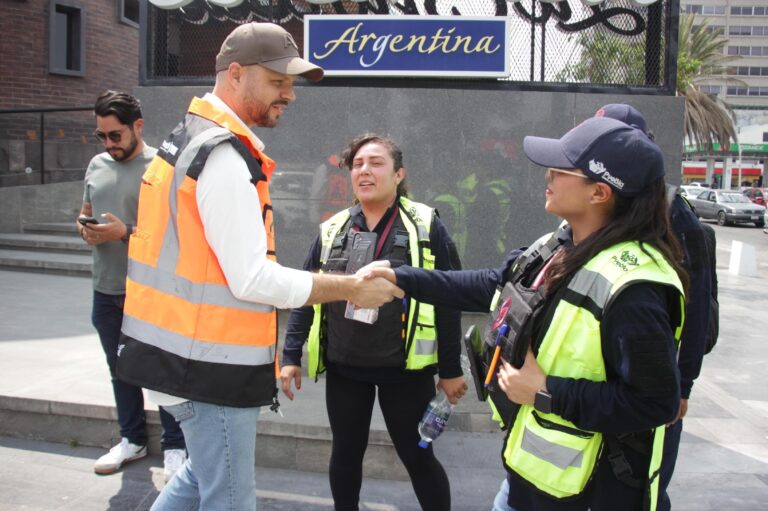 Supervisó David Aysa el Programa Estaciónate Aquí en el corredor Juárez – Santiago