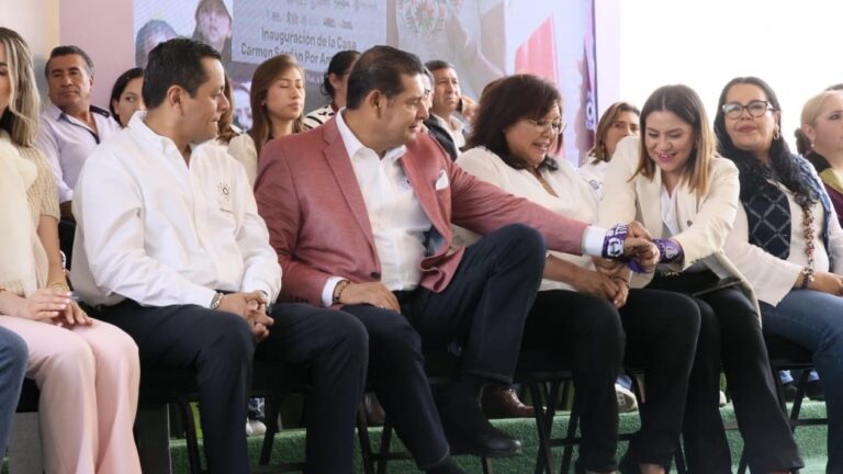 Casas Carmen Serdán son refugios seguros para mujeres, reconoce Olimpia Coral