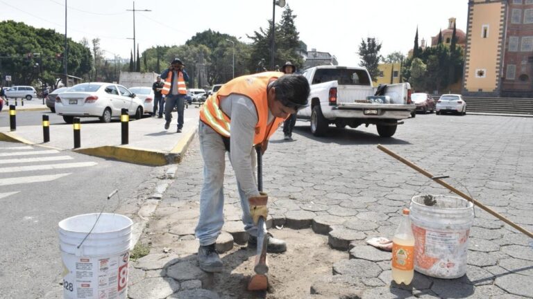 Atiende Brigada Urbana del Centro Histórico en el Bulevar 5 de Mayo