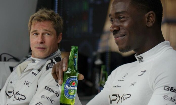 Brad Pitt y Damson Idris sorprenden con nuevo spot