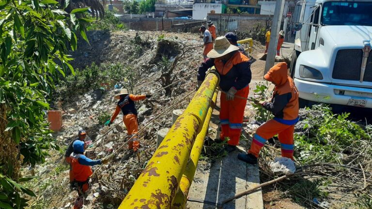El Gobierno de la Ciudad de Puebla refuerza acciones preventivas y correctivas ante la temporada de lluvias