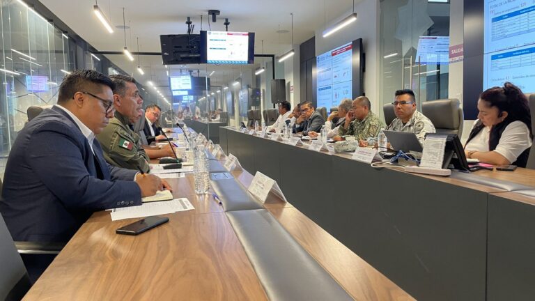 Prevalece coordinación permanente de los tres niveles de Gobierno para mantener la paz en la capital poblana