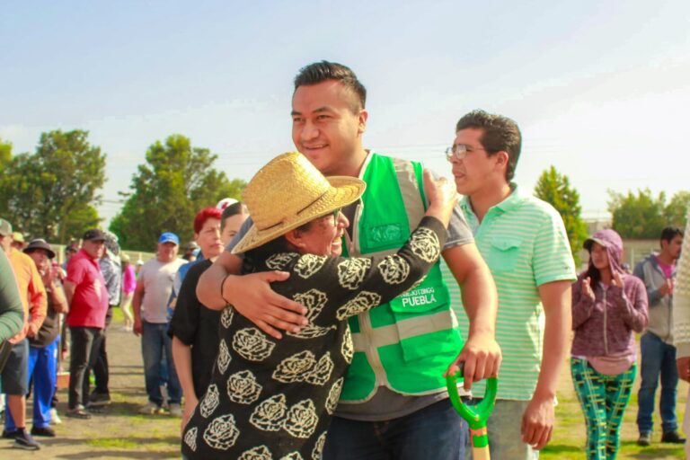Impulsa Roberto Solís transformación de Huejotzingo con mega faena comunitaria en Paseo los Sauces