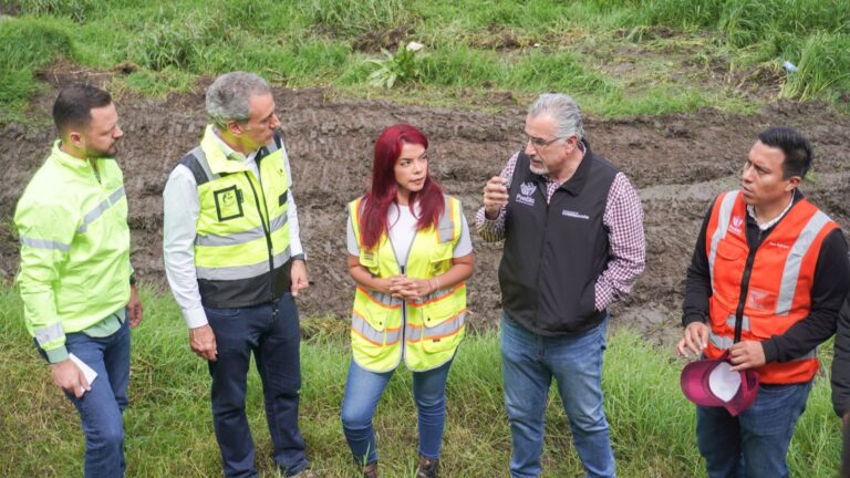 Supervisa Pepe Chedraui trabajos de desazolve y limpieza en vasos reguladores, barrancas y ríos de la capital