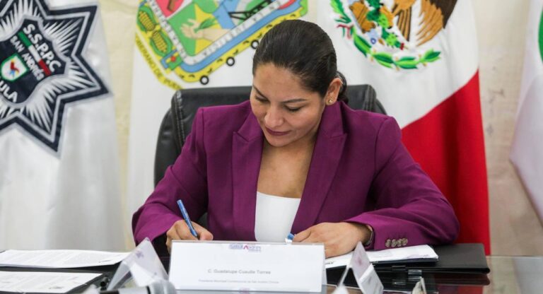 Signan San Andrés Cholula y CLEU convenio de colaboración en beneficio de la seguridad