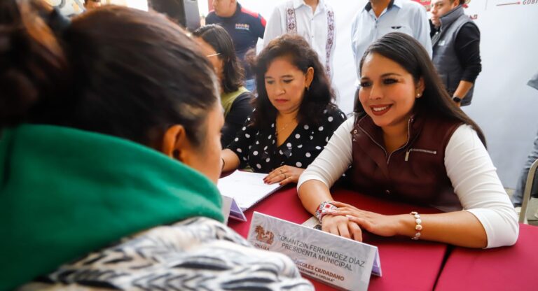 Sensibilidad y cercanía, ejes del gobierno de Tonantzin Fernández