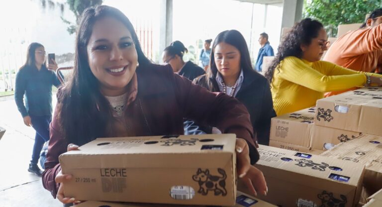 Gobierno de Tonantzin Fernández impulsa educación y nutrición infantil en San Pedro Cholula