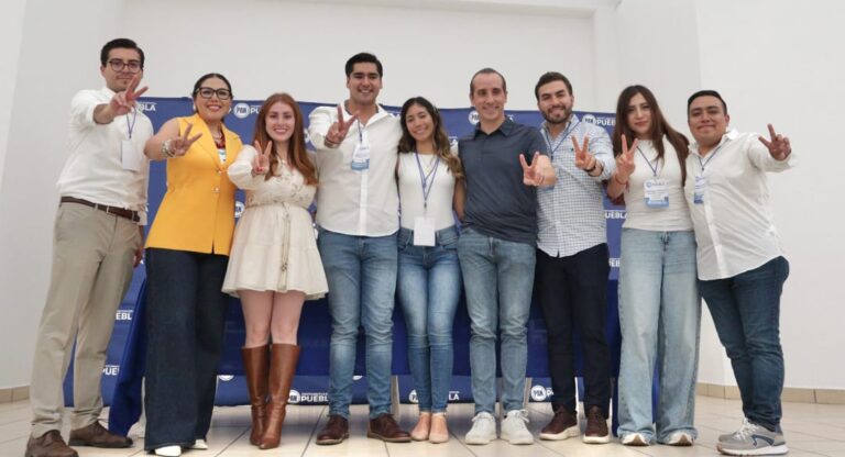 Sharif Elías, nuevo Secretario de Acción Juvenil del PAN Puebla