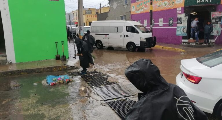 Acciones coordinadas ante lluvias intensas en San Pedro Cholula