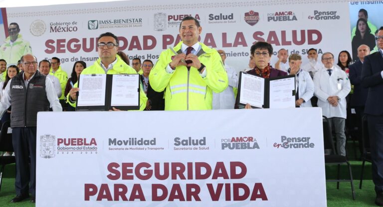 Seguridad para la Salud y la Vida con el Gobierno de Puebla