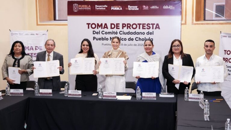 Instalan Comité Pueblo Mágico Cholula para fortalecer la promoción turística