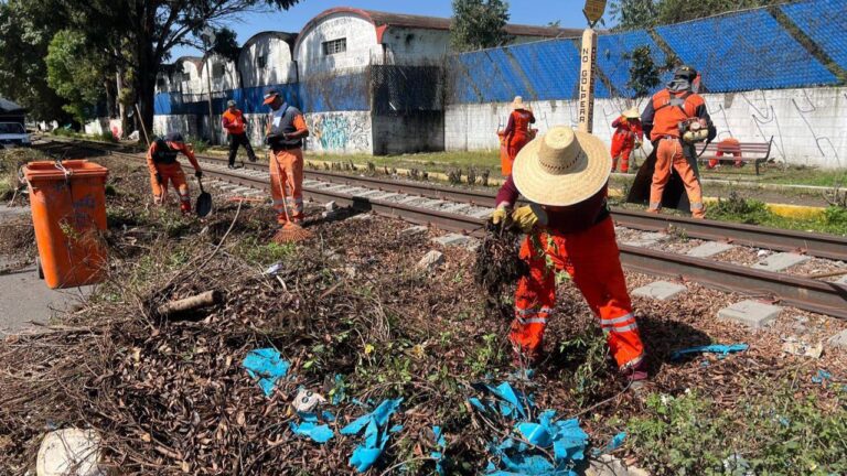 Arranca Gobierno de la Ciudad jornada integral de limpieza en colonia Héroes de Nacozari