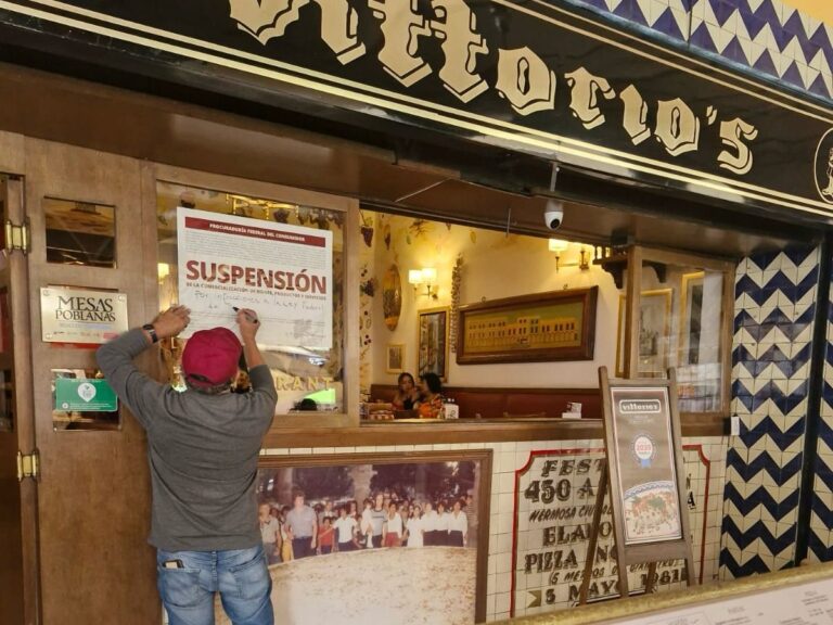 Coloca Profeco sellos de suspensión en 4 restaurantes del Centro Histórico