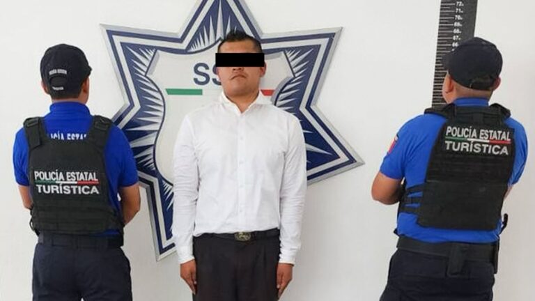 Detiene SSP a tres personas por robo en tiendas departamentales