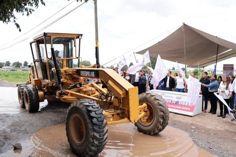 Inicia Lupita Cuautle obra ahora en San Luis Tehuiloyocan