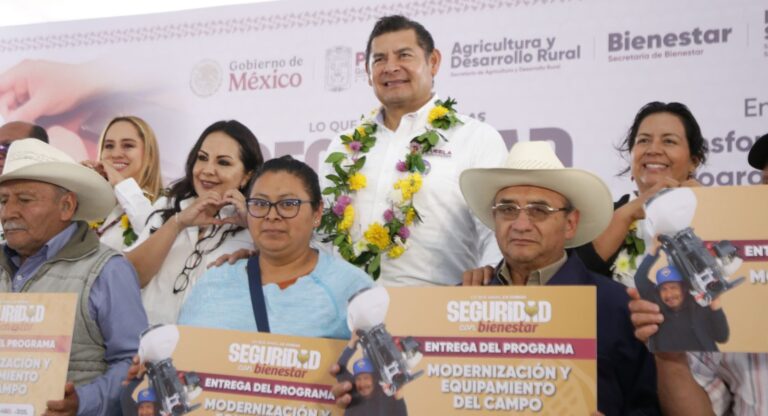 Seguridad y bienestar para Teziutlán, Gobierno de Armenta entrega apoyos al campo por 24 mdp