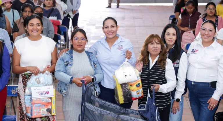 Respalda Lupita Cuautle a futuras mamás con apoyos y talleres