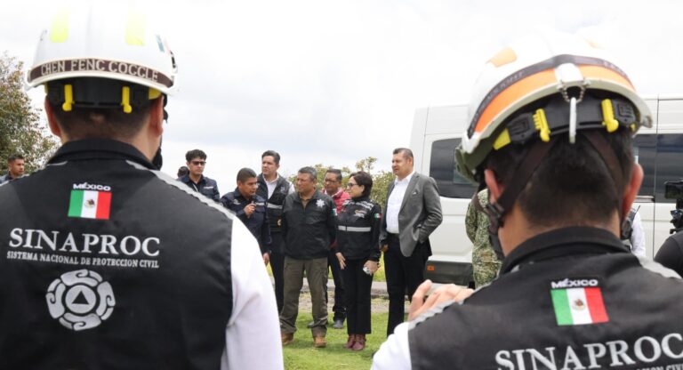 Gobierno federal reconoce labor de Puebla en materia de prevención ante emergencia volcánica