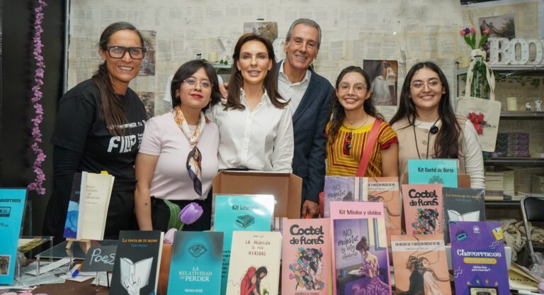 Recorren Pepe Chedraui y MariElise Budib la Feria Internacional del Libro Puebla