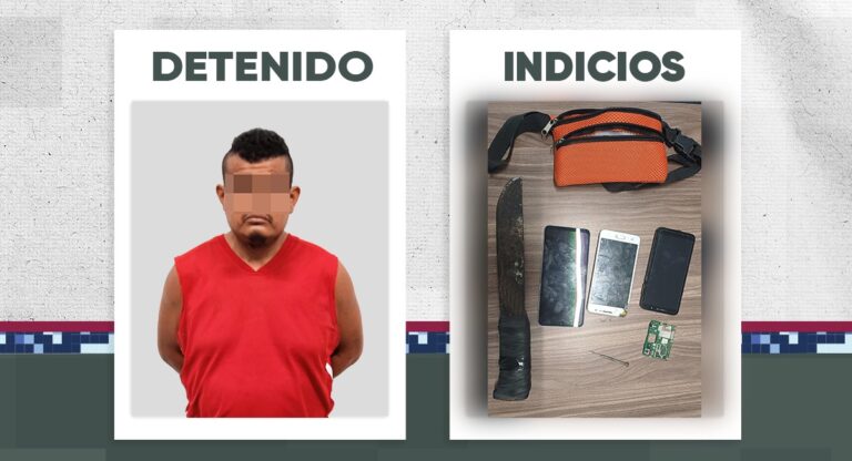 Detiene SSC a un presunto asaltante en Viveros del Valle