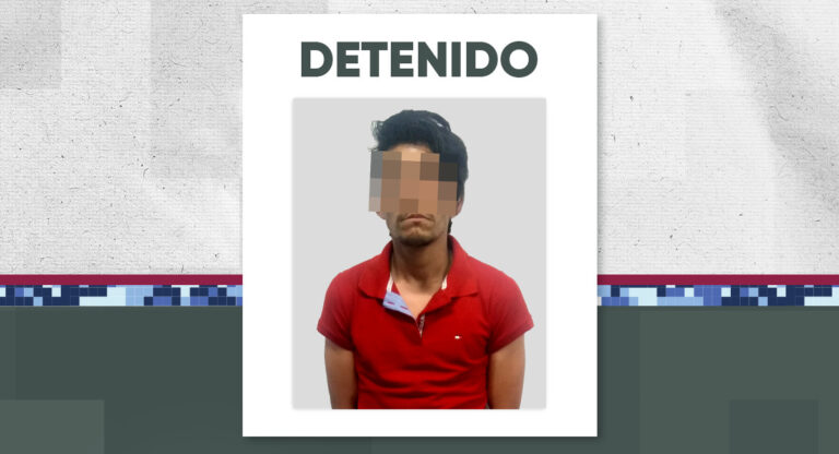 Asegura SSC a dos personas por probable robo a tienda de conveniencia