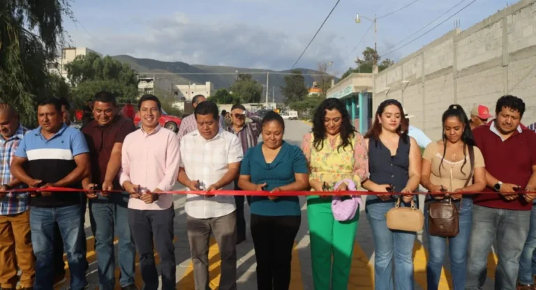Entrega Mateo Hernández obra en Santiago Alseseca; se mejora la movilidad de más de 9 mil habitantes