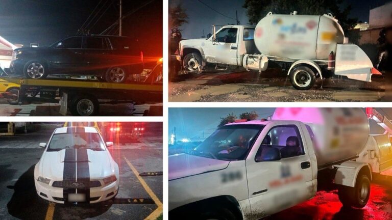 En operativo interinstitucional, fueron detenidos seis hombres relacionados con robo de hidrocarburos