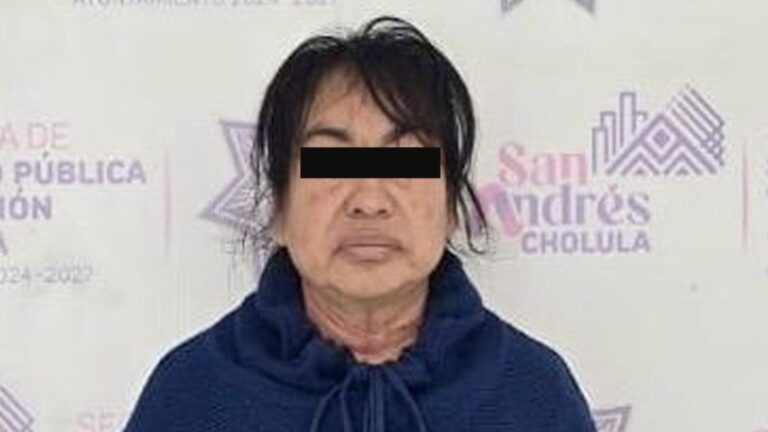 Detiene Policía de San Andrés Cholula a presunta responsable de homicidio en grado de parentesco