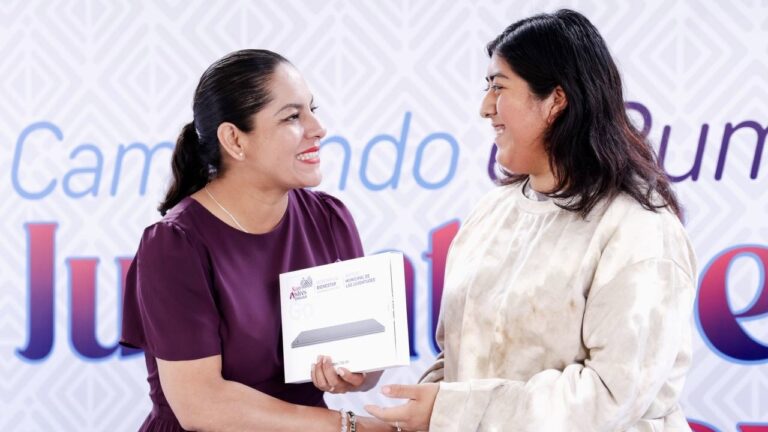 Fortalece Gobierno de San Andrés Cholula al talento juvenil con apoyos tecnológicos